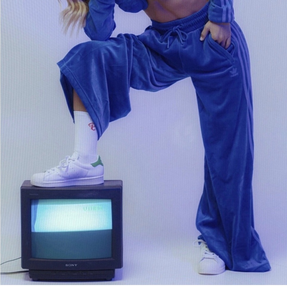 Fabulous Jeremy Scott x Adidas Velour Track Pants